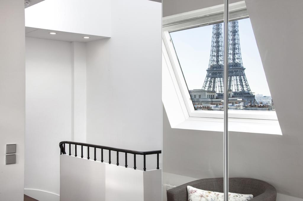 Eiffel Tower View Apartamento Paris Exterior foto